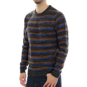 MAGLIA REVERSE STRIPE VERDE